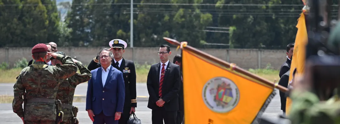 Gral. Guatibonza desmiente versiones sobre visita de Petro a Manta