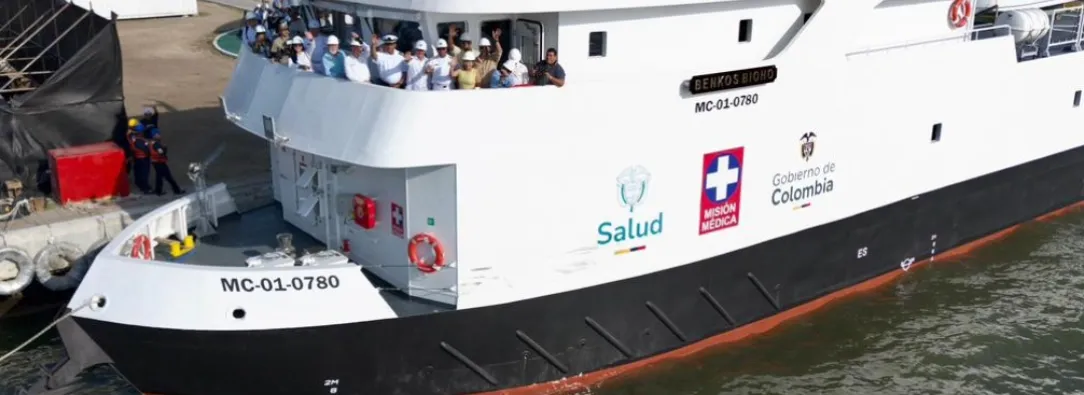 Hospital fluvial. / Foto: MinSalud.