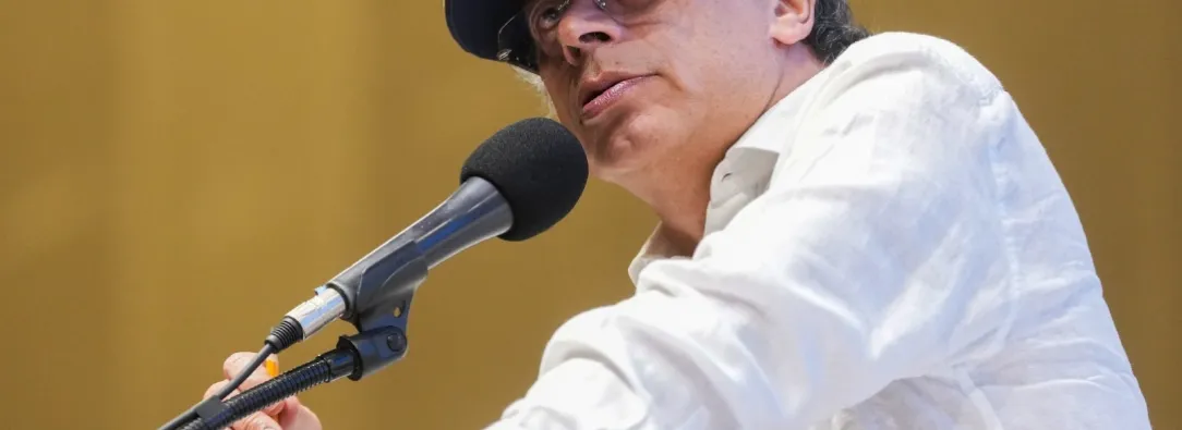 Presidente Petro en la Cumbre Democracia Siempre. / Foto: Presidencia.