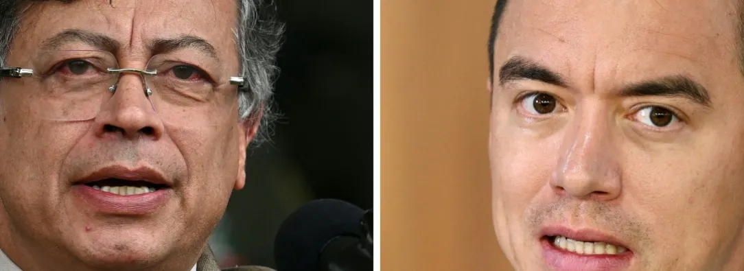 Petro sobre Noboa y nexos con narcotraficantes en Ecuador. / Foto: AFP.