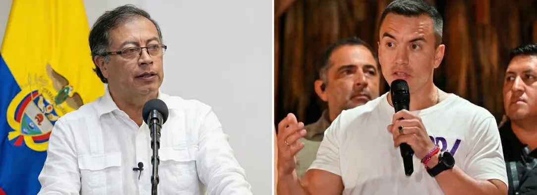Presidente Petro responde a Noboa de Ecuador sobre narcotráfico