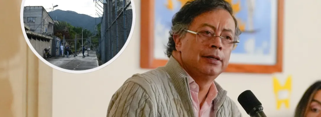 Petro sobre traslado de presos de cárcel de Itagüí. / Fotos: Presidencia y redes sociales.