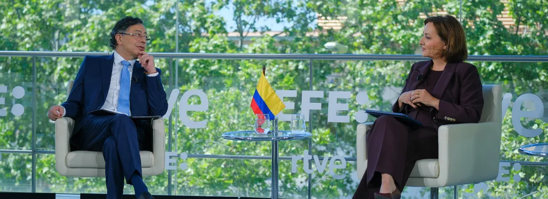 Presidente Petro en España: críticas a Trump y la ONU