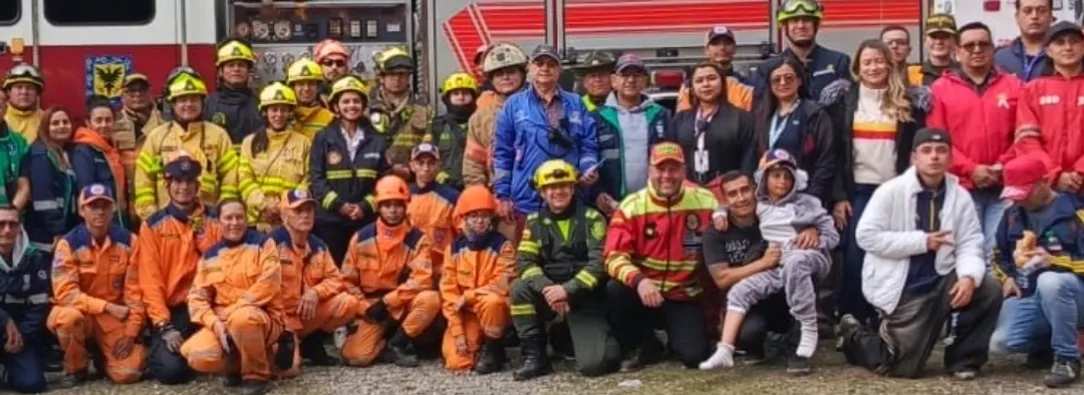 Rescate en Monserrate. / Foto: Idiger.