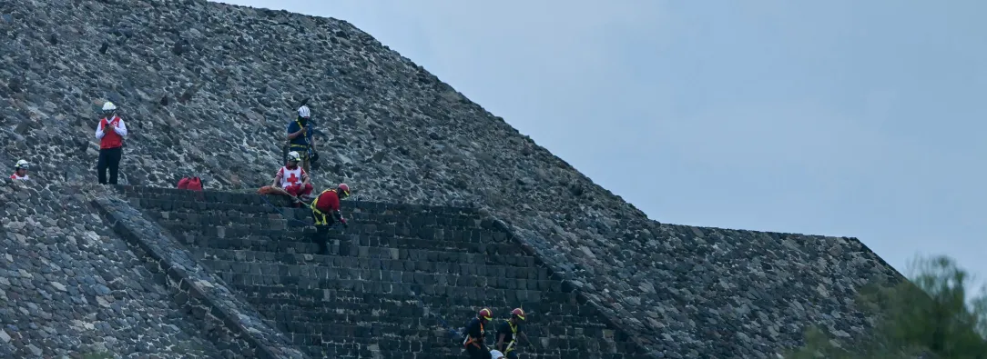 Tiroteo en México deja una turista muerta y varios heridos en zona arqueológica de Teotihuacán 