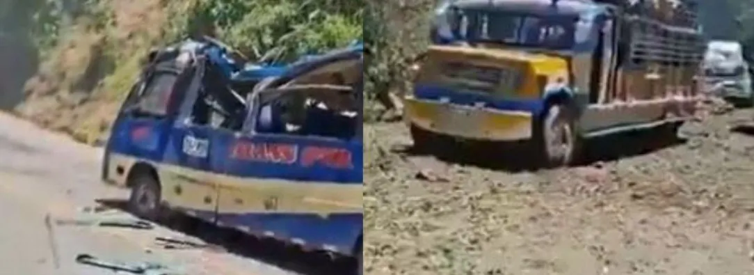 20 muertos en atentado en la vía Panamericana del Cauca