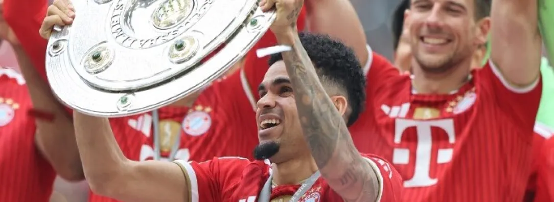 Luis Díaz, campeón de la Bundesliga con el Bayern Múnich