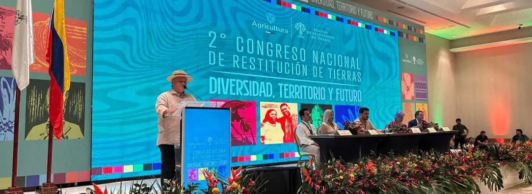 Reparación de víctimas avanza con acuerdos del Congreso de Restitución de Tierras 