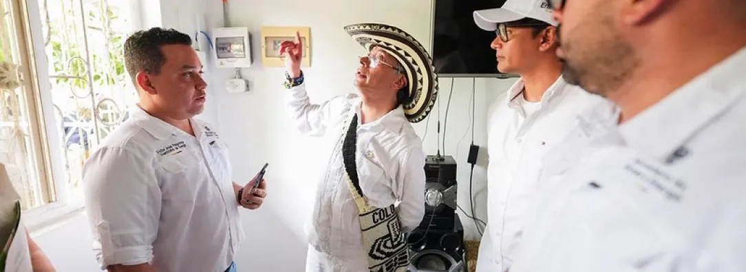 Presidente Petro pone en marcha Colombia Solar: un millón de hogares tendrán techos solares y energía más barata