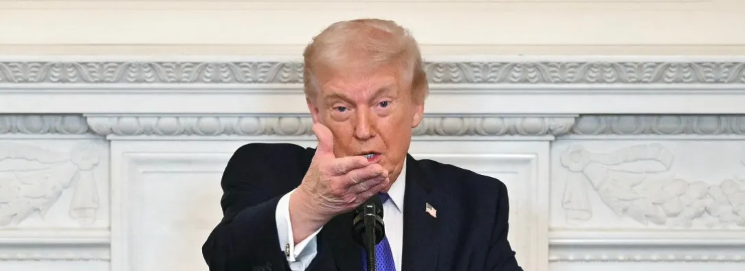 Desaprobación de Donald Trump. / Foto: AFP.