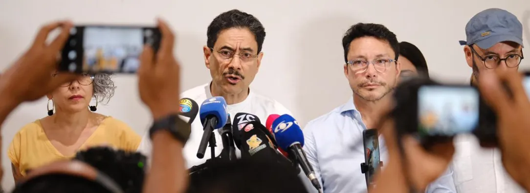 Carlos Caicedo anunció su adhesión a la campaña de Iván de Cepeda