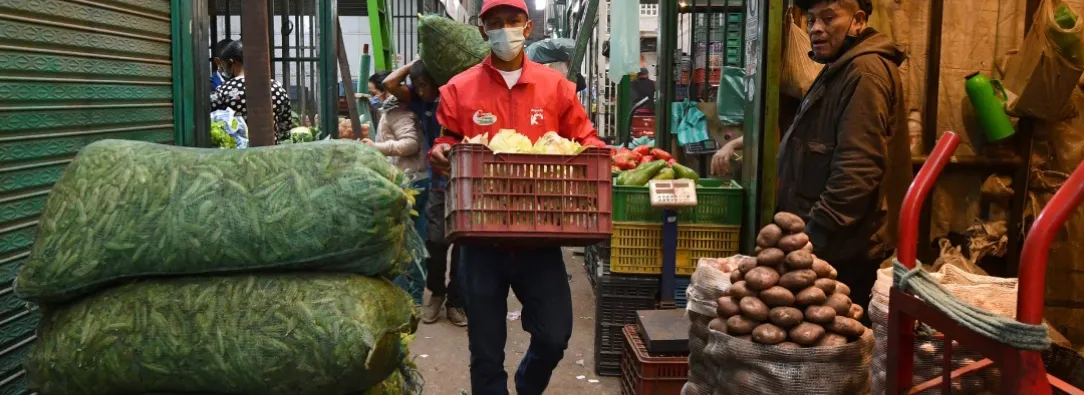 Corabastos. / Foto: AFP.