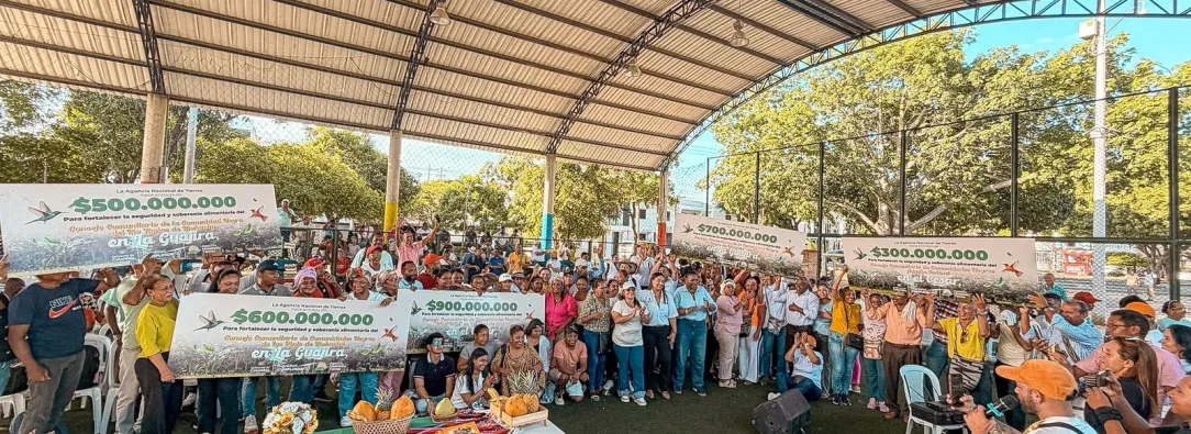 Entrega de tierras: ANT titula 14 mil hectáreas