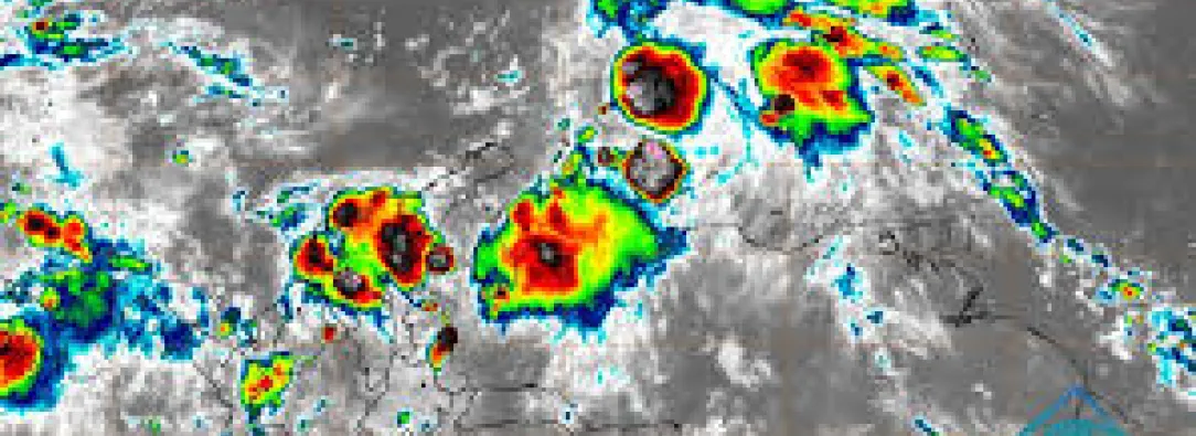 Primera onda tropical del año llega a Colombia: qué zonas tendrán más lluvias y cómo prepararse