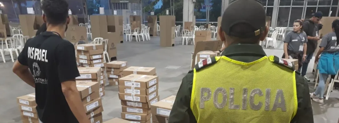 Colombia despliega histórico operativo de seguridad para las elecciones presidenciales del 31 de mayo