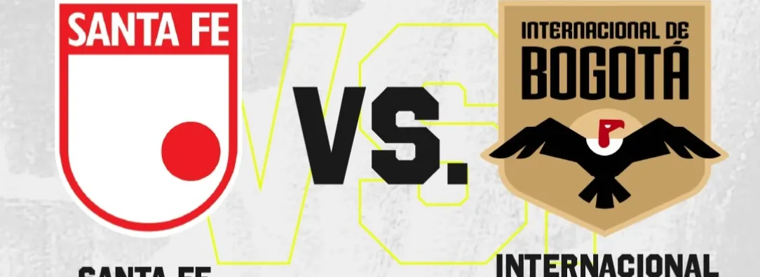 Santa Fe vs. Inter de Bogotá. 