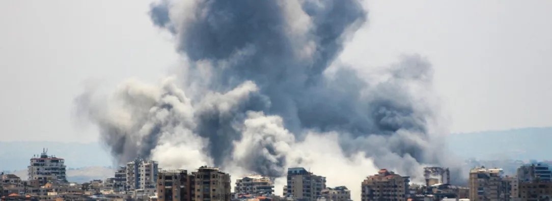 Ataques de Israel a El Líbano. / Foto: AFP.