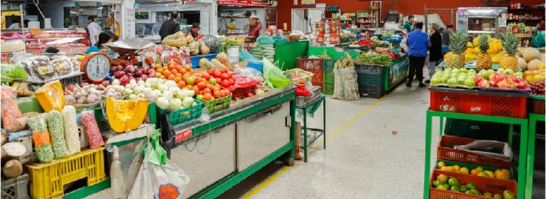 imagen de galerías en plazas de mercado