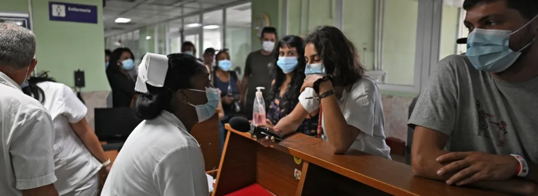 Ayuda humanitaria en Cuba. / Foto: AFP.