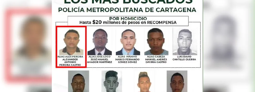 Capturan a Álex Pereira, uno de los delincuentes más buscados