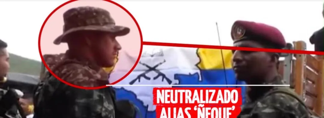 Cauca: tropas del Ejército neutralizan a alias Ñeque