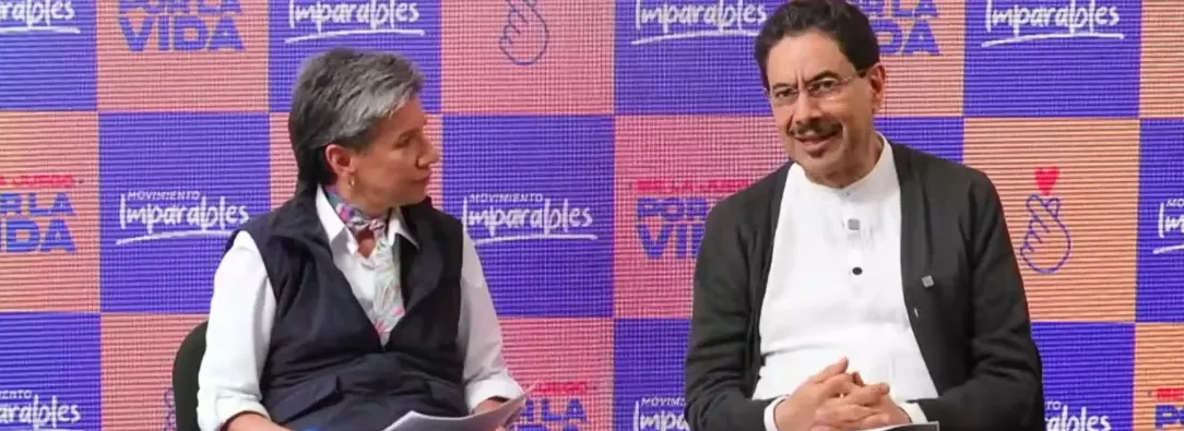Claudia López anuncia su apoyo presidencial a Iván Cepeda
