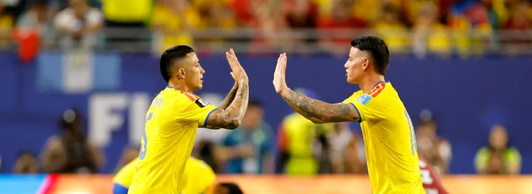 Colombia en el mundial. / Foto: AFP.