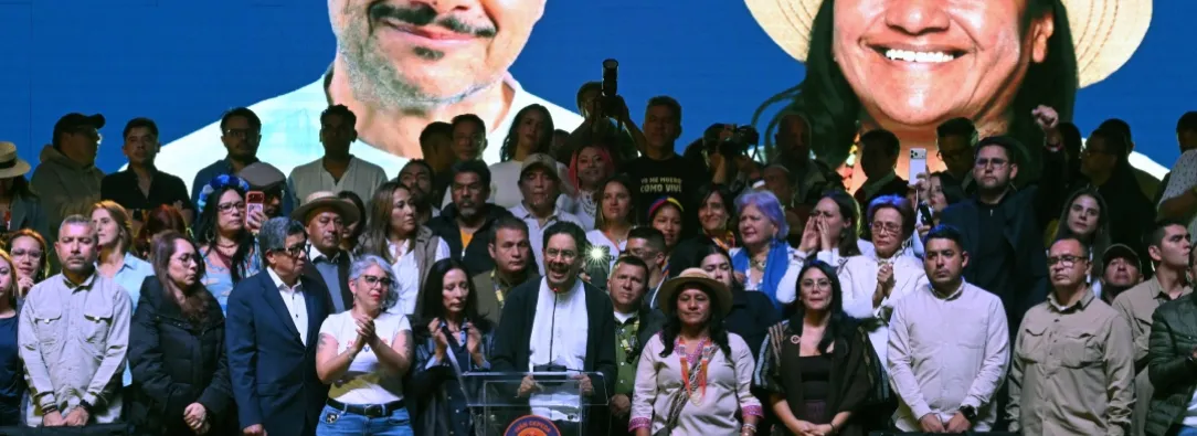 Oposición del pacto histórico. / Foto: AFP.