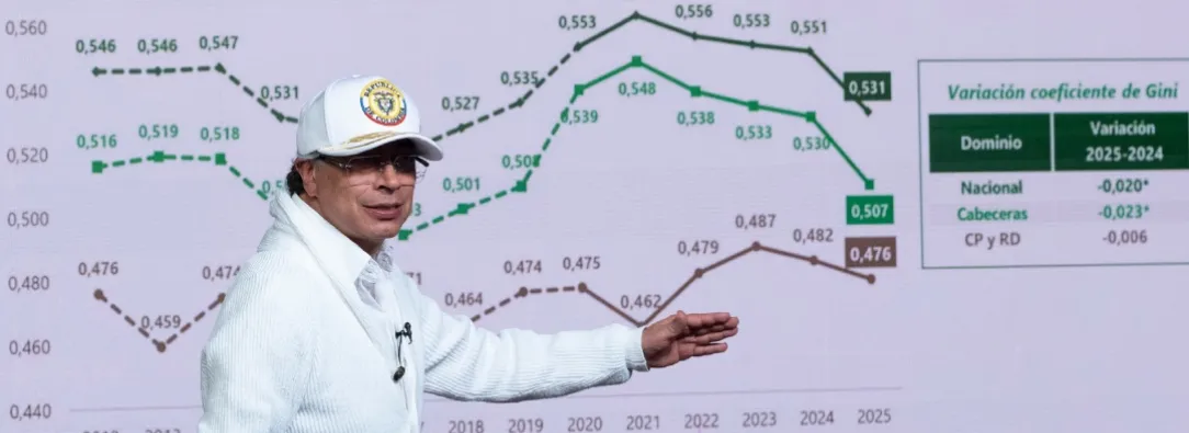Presidente Petro sobre desigualdad. / Foto: Presidencia.