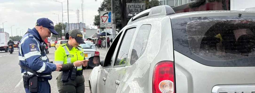 Pico y Placa regional que regirá este lunes para el ingreso a Bogotá