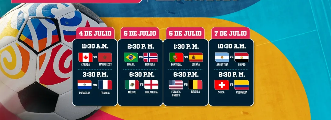 Octavos del Mundial 2026 por Radio Nacional de Colombia