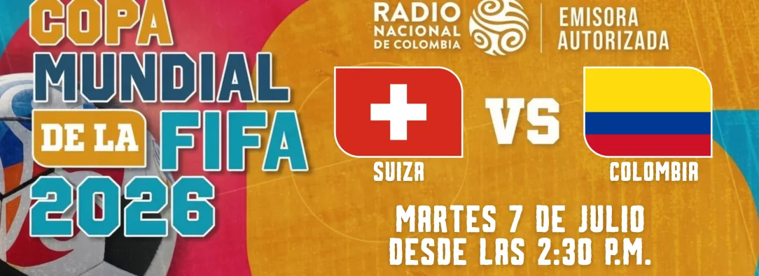Selección Colombia enfrenta a Suiza por los octavos del Mundial