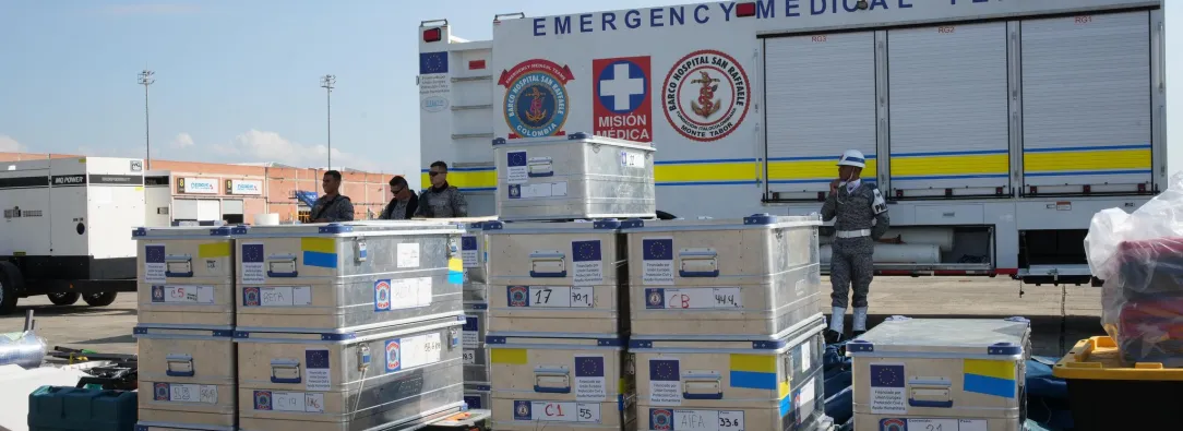 Terremotos en Venezuela: Colombia envía hospital de campaña