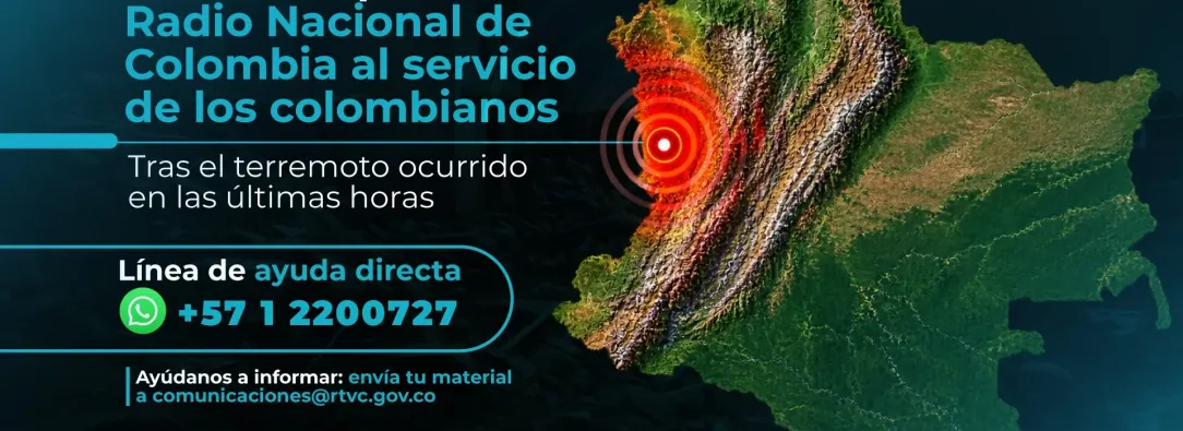 El Sistema de Medios Públicos pone al servicio ciudadano las frecuencias de la Radio Nacional para apoyar a los afectados por el terremoto