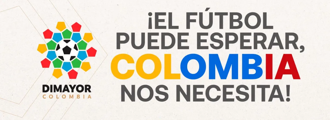 DIMAYOR aplaza fecha del fútbol del fin de semana y anuncia donaciones