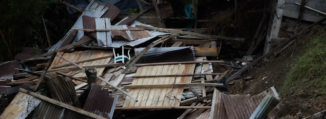 Chocó inicia la reconstrucción tras el terremoto. Foto: Defensoría del Pueblo