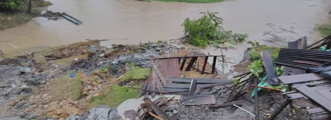 Lluvias e inundaciones en Chocó.