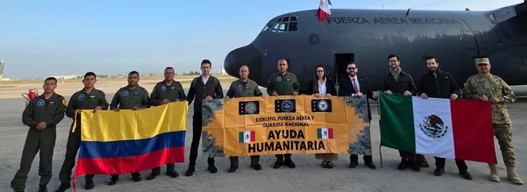 Colombia recibió 640 toneladas de ayuda humanitaria internacional para atender el terremoto