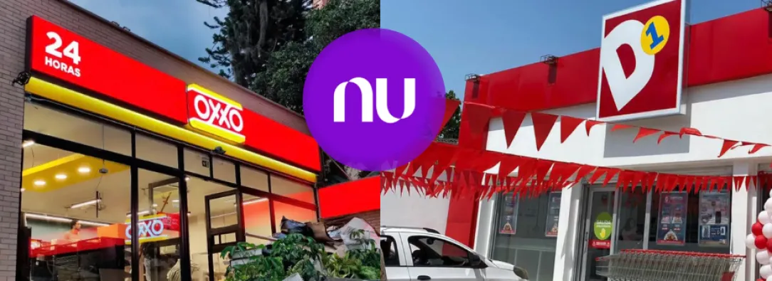 Nu Colombia amplía sus puntos físicos: dónde consignar efectivo y cómo retirar dinero en D1