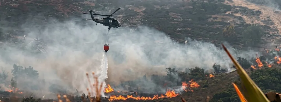 Villa de Leyva en alerta máxima: más de 250 socorristas combaten contra el incendio forestal