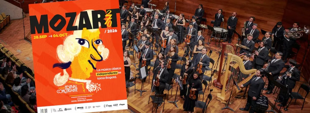 Festival Bogotá Concertante 2026: conoce la programación en homenaje Mozart