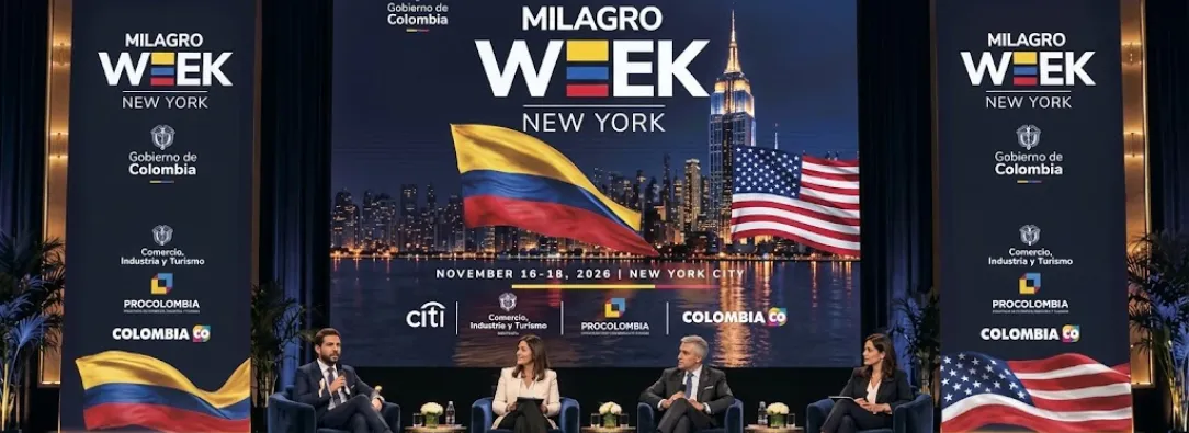 Agenda de la Milagro Week: Colombia presentará proyectos por US$57.000 millones en Nueva York