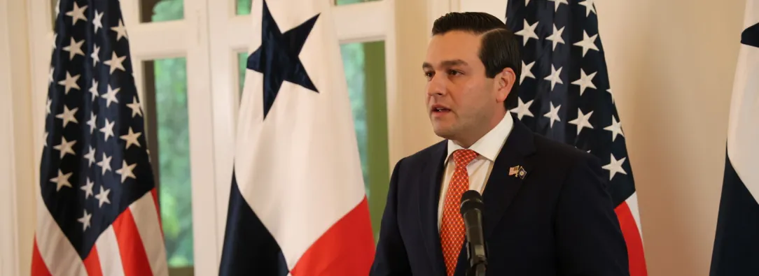Kevin Marino Cabrera, embajador de Estados Unidos en Panamá. Foto: Embajada de Estados Unidos en Panamá.