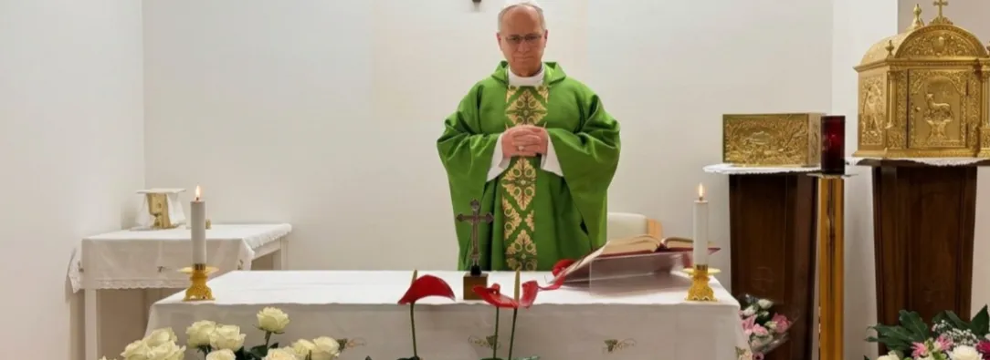 El papa León XIV celebró la Santa Misa en el Hospital Gemelli