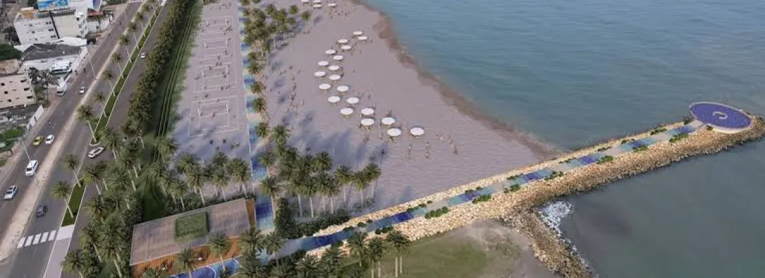 Posponen apertura del Gran Malecón de Cartagena por fuertes lluvias