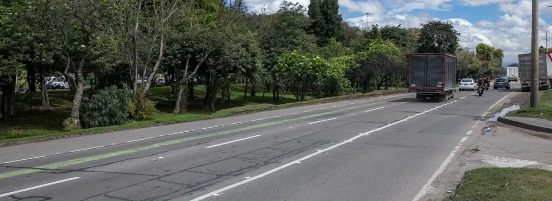 Autopista Norte de Bogotá inician obras de ampliación