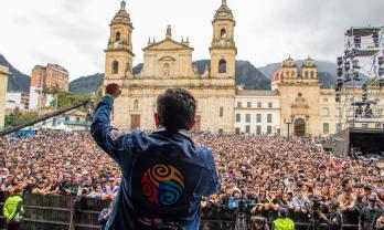 Hollman Morris en el Concierto de la Esperanza