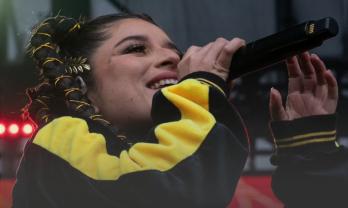 Grupo de Rap Motilonas en el Concierto de la Esperanza