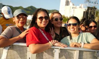 Asistentes en el Concierto del País de la Belleza