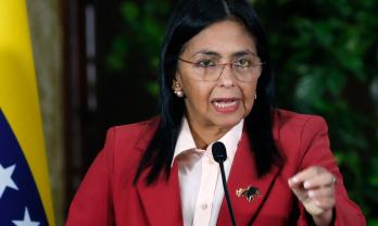 Delcy Rodríguez. / Foto: AFP.